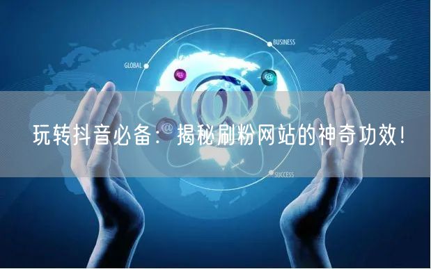 玩转抖音必备:揭秘刷粉网站的神奇功效!