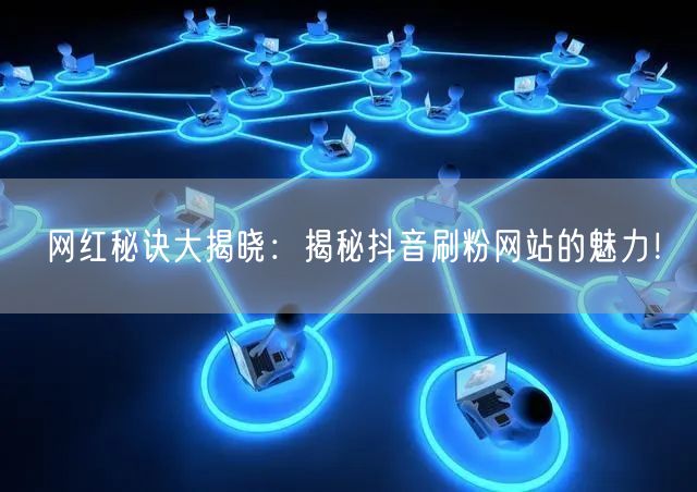 网红秘诀大揭晓:揭秘抖音刷粉网站的魅力!
